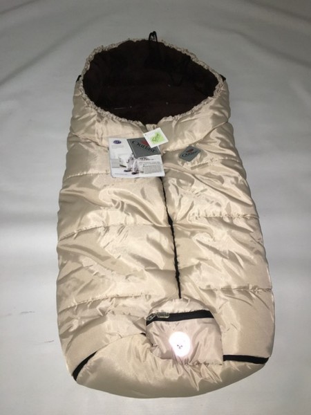 1x Alvi Fußsack, Winterfußsack Outlast - Farbe: beige