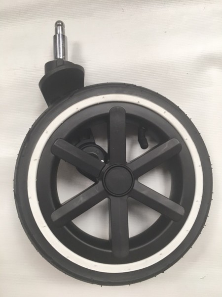 1x separates ABC Rad, Vorderrad, Luftrad für Salsa 4 Air, Condor Air, Zoom Air und nur Viper 4T Diamond - in Fahrtrichtung vorne links - schwarz