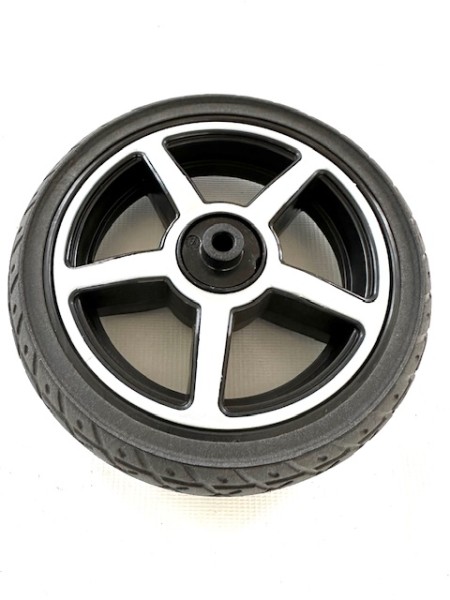 1x Hartan Rad, Vorderrad ohne Gabel für alle VIP, Vip GT, Vip GTX, Vip GTS, Yes GTS, Yes GTX, auch wenn der Wagen vorher mit einem anderen Rad bestückt war - inkl. Befestigungsmate