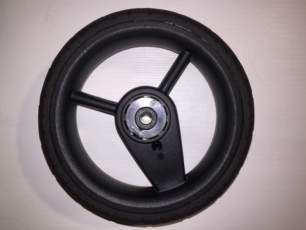 1x Hartan Rad, Vorderrad ohne Gabel für alle VIP, Vip GT, Vip GTX, Vip GTS, Yes GTS, Yes GTX, auch wenn der Wagen vorher mit einem anderen Rad bestückt war - inkl. Befestigungsmat.