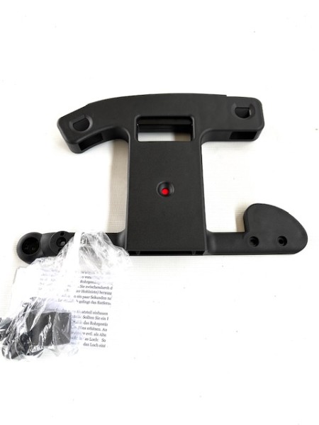 1x ABC Gelenk für Fußraste, Seitenteil für Sportwagenaufsatz vom Sportsitz - sitzend links - für Viper 4, Turbo 4, Turbo 6, Tereno, Condor 4 von 2017 - aktuell