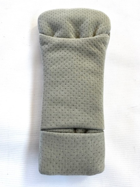 1x ABC Schrittgurtpolster für Bicycle Trailer Tour 2024, 2025 - Farbe: olive - Andere Farbe? Siehe Text!