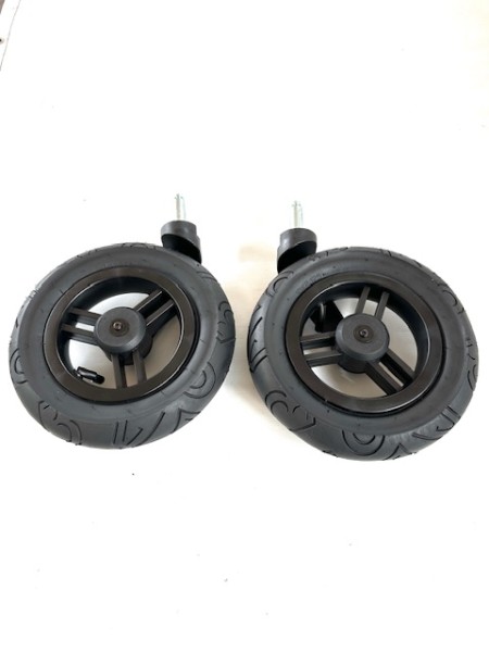 ABC Set Vorderräder, 2 x Rad, Vorderrad Rad für Viper 4 (S) - siehe Text - Farbe: black, schwarz