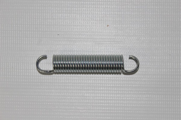 1x Hesba Feder, Metallfeder, Bremsfeder für Gestelle mit kleinen Rädern auf der Bremsachse für die Arretierung der Bremse - ca. 7,0 cm Gesamtlänge - s. Text