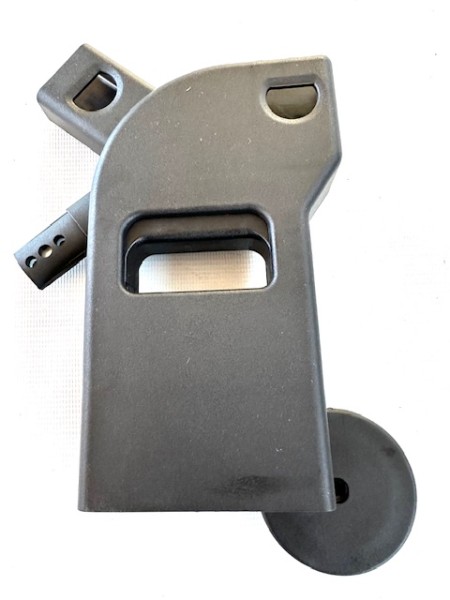 1x ABC Gelenk für Rückenlehne, Rückenverstellung, Querstrebe, Seitenteil für Sportwagenaufsatz, Sportsitz - sitzend links - für alle Salsa 4/Air, Run, Salsa 5 Run/Air 2019 bis 2025