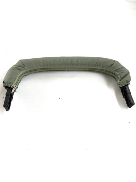 Neu! 1x Bügel, Schutzbügel, Herausfallschutz, Frontbügel, Haltebügel inkl. Bezug (grün) für Teutonia Kinderwagen von 2011 bis 2015 u.m. kl. Kompromiß von 2007 bis 2010