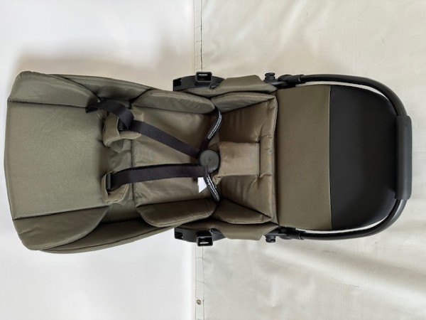 Neu! 1x ABC Sportwagenaufsatz, Sportsitz inkl. Sitzeinhang und Sitzeinlage für Salsa 5 Air - Passend nur für 2025 !! - siehe Text !! - Farbe: avocado, grün