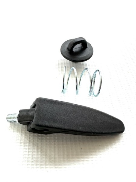 Ausf.V4 ab 2023 - 1x Gesslein Feststeller, Feststellschraube, Befestigung mit Kunststoffmutter für Griff, Schiebergriff, Schiebergelenk, Hebel, Höhenverstellung, Schieberabknickung