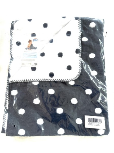 Kuschelige Baumwolldecke (100%) für Zuhause, Bett, Kinderwagen und vieles mehr - Oeko - Tex 100 - Größe: 75x 100 cm - Firma Alvi