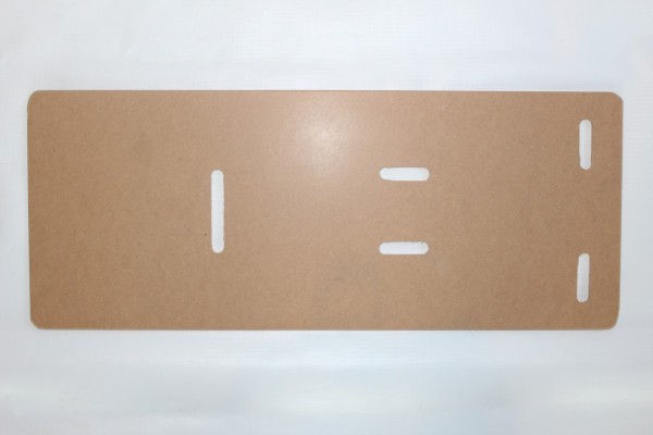 1x Hauck Bodenplatte, Platte für Tragenest, Tragetasche, Softtasche ca. 62,0 cm x ca. 25,0 cm x ca. 5,0 mm
