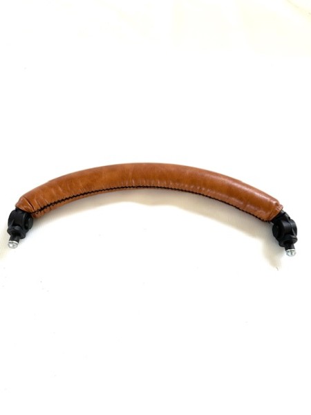 1x Gesslein V3 Schutzbügel, Herausfallschutz, Frontbügel - Durchmesser vorne: 1,2 cm - siehe Text !! Für F6 Air+, F4 Air+, S4 Air+ und F10 Air+, Kunstleder cognac, braun