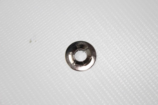 1x Befestigung für Rad, Räder, Klemmring, Metallklammer, Metallring, Fixierung für Vorderrad, Hinterrad auf 6 mm Achse