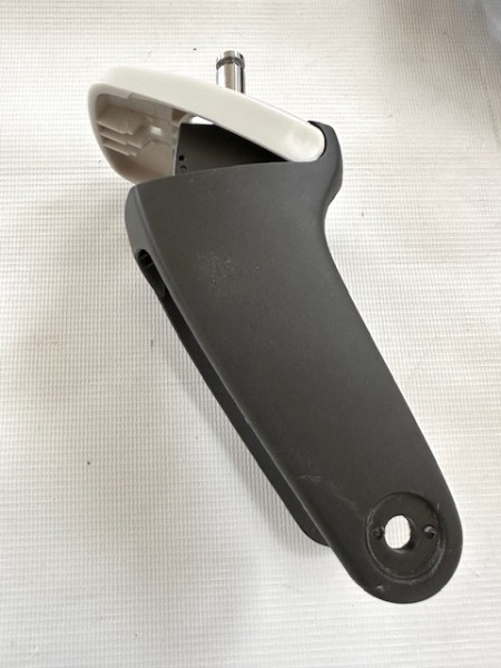 Neu! 1x Original Gabel für Rad, Vorderrad für Stokke Xplory - ohne Arretierungsfeder, ohne die weisse U-Scheibe (Abstandhalter) - Verwechslungsgefahr, siehe Text/Steckverbindung