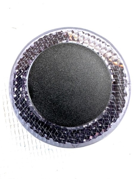 1x Hartan GTX Fußkastenknopf, Abdeckkappe, Druckknopf mit Reflektor für Fußraste, Gelenk, Verstellung, Beinablage, Fußstütze für diverse Hartan, siehe Text