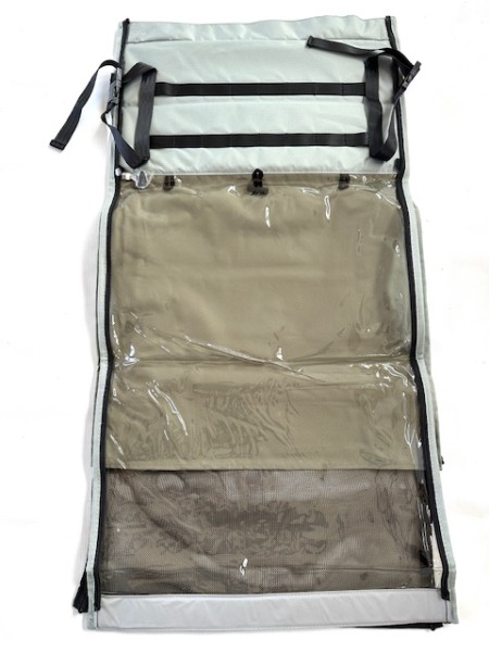 Neu! Vordere (obere) PVC Abdeckung für ABC Fahrradanhänger Trailer Tour 2024 und 2025 - Farbe: olive - Andere Farbe oder anderen Artikel bestellen? Siehe Text!