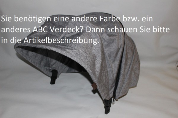 Sie benötigen eine andere Farbe? 1x ABC komplettes Verdeck, Stoffverdeck für z.B. Salsa 4 (Air), Viper 4, Turbo 4/6, Tereno 4, Condor 4, Zoom (Air) usw. ab Serie 2017 - aktuell