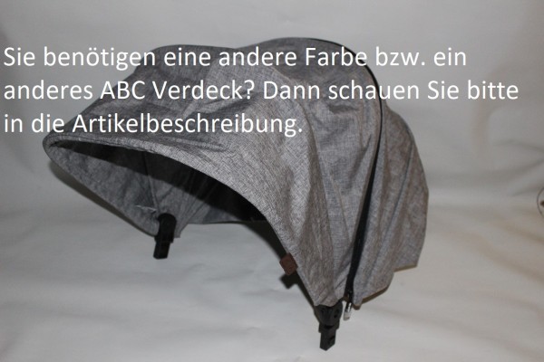 Sie benötigen eine andere Farbe? 1x ABC komplettes Verdeck, Stoffverdeck für z.B. Salsa 4 (Air) Viper 4, Turbo 4/6, Tereno 4, Condor 4, Zoom (Air) usw. ab Serie 2017 - aktuell