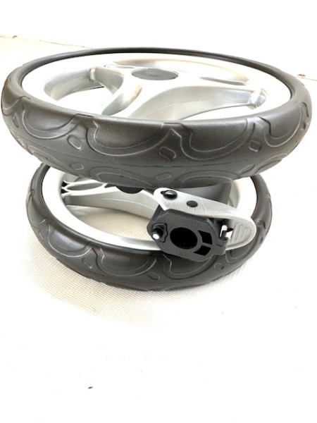 Neu! 1x Rad, Vorderrad, Vorderradblock für Baby Jogger: Bitte kontrollieren Sie die angegeben Maße.