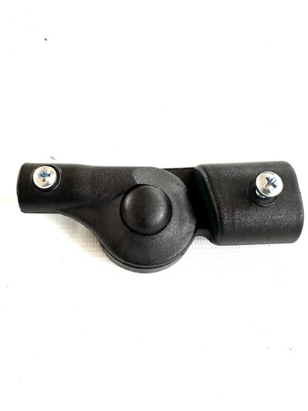 1x Naturkind, Gelenk, Versteller, Verstellung für Fußraste, Beinablage, im Sportwagenaufsatz sitzend links