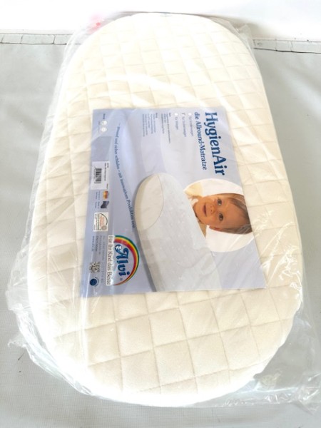 1x Alvi Hygien Air Matratze für Stubenwagen - 70 x 37 cm