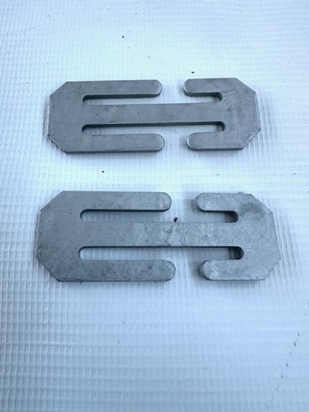 Set Arretierung für Gurt, Sicherheitsgurt, Herausfallschutz Britax Römer Autositz, Kindersitz, und viele andere - Metall