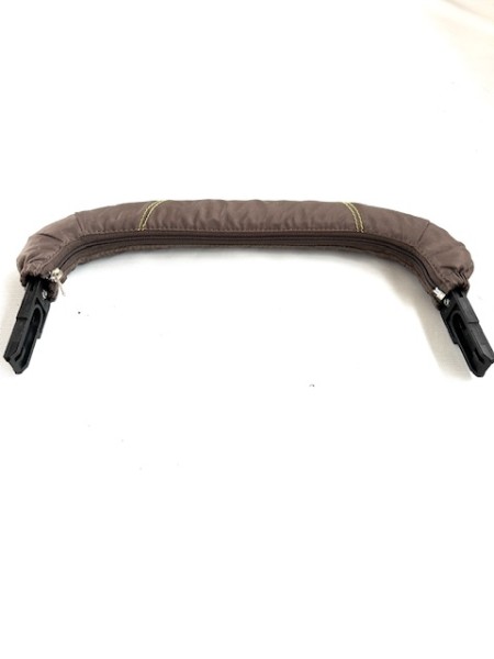 Neu! 1x Bügel, Schutzbügel, Herausfallschutz, Frontbügel, Haltebügel inkl. Bezug (braun) für Teutonia Kinderwagen von 2011 bis 2015 u.m. kl. Kompromiß von 2007 bis 2010-C