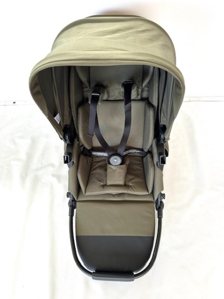 Neu! ABC Sportwagenaufsatz, Sportsitz inkl. Verdeck, Sitzeinhang, Sitzeinlage für Salsa 5 Air - Farbe: avocado, grün - Andere Farbe oder anderen Artikel bestellen? Siehe Text!