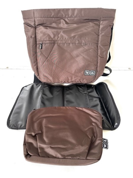 Zum Aktionspreis: 1x neue Original ABC Tasche, Wickeltasche, Pflegetasche - Farbe: braun