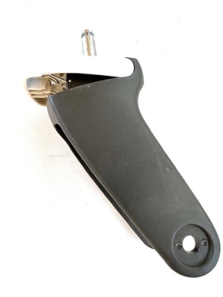 Neu! 1x Original Gabel für Rad, Vorderrad für Stokke Xplory - mit Arretierungsfeder, ohne die weisse U-Scheibe (Abstandhalter) - Verwechslungsgefahr, siehe Text/Steckverbindung