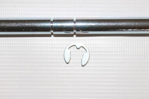 1x Hartan Achse, Achsstab für Wippmatic Achseinheit - 75,5 cm Länge z.B. für Zwillingskinderwagen, Zwillingswagen ZXII
