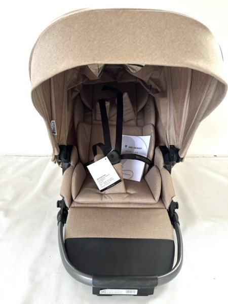 Neu! ABC Sportwagenaufsatz, Sportsitz inkl. Verdeck, Sitzeinhang, Sitzeinlage für Salsa 5 Air - Farbe: camel - Andere Farbe oder anderen Artikel bestellen? Siehe Text!