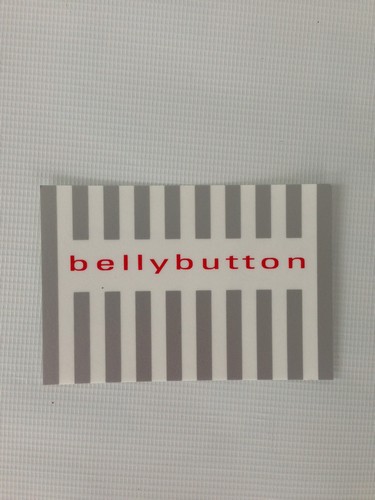 Hartan Aufkleber Bellybutton weiß für weißes Gestell, Farbspektrum, Hartan-Logo, Markenname
