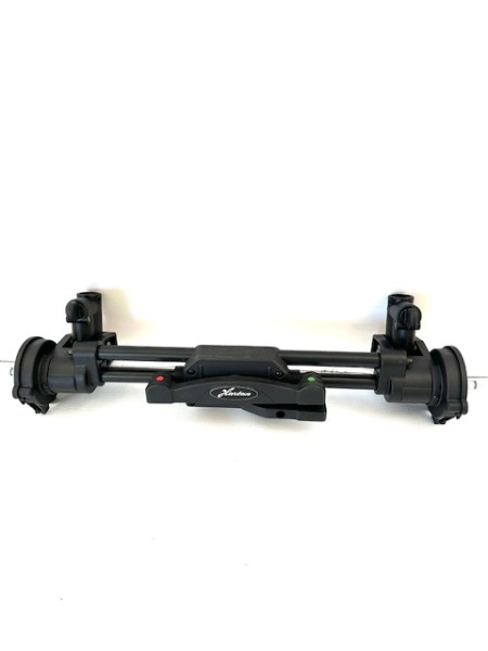 1x Achs- und Bremseinheit, Hinterachse, Achse, Bremse, Federung für alle Racer GT, Racer GTS, Racer GTX, R1 Selection - mit Handbremse - schwarz
