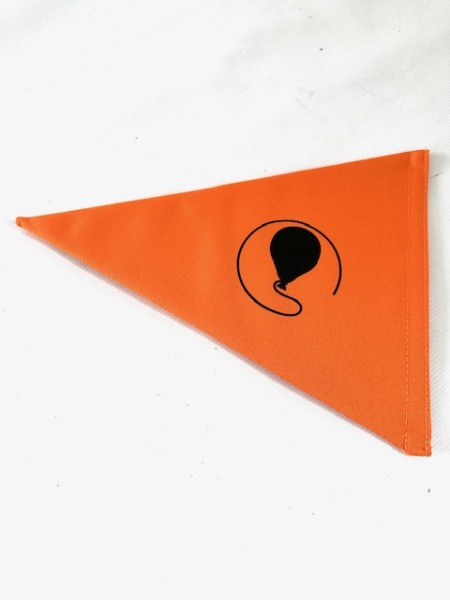 1x ABC Flagge, Fahne - ohne Stange - für Bicycle Trailer Tour, Fahrradanhänger 2024, 2025